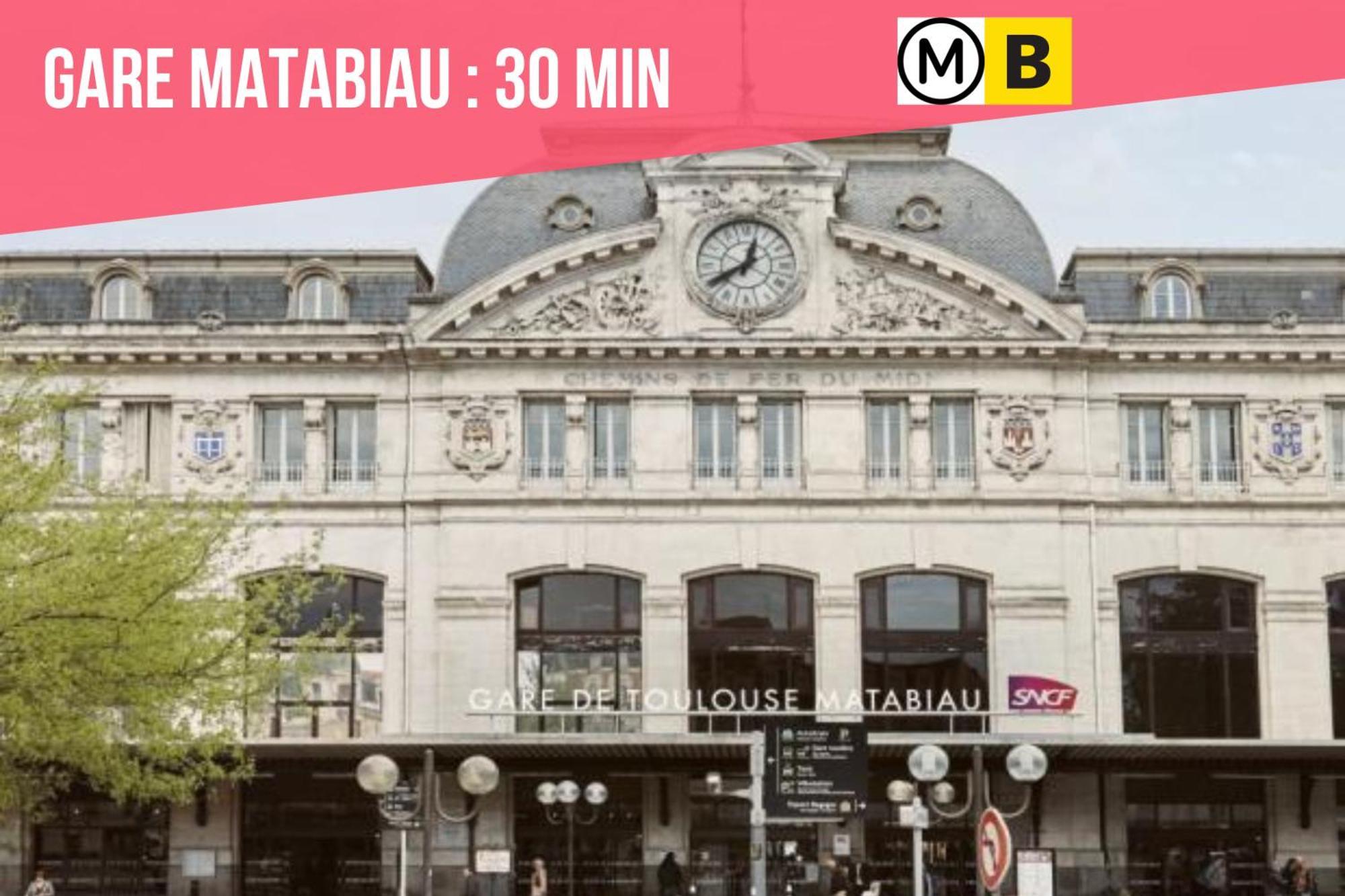 Apartamento Expat Renting - L'Orient Express - Parking - Wifi Toulouse Exterior foto
